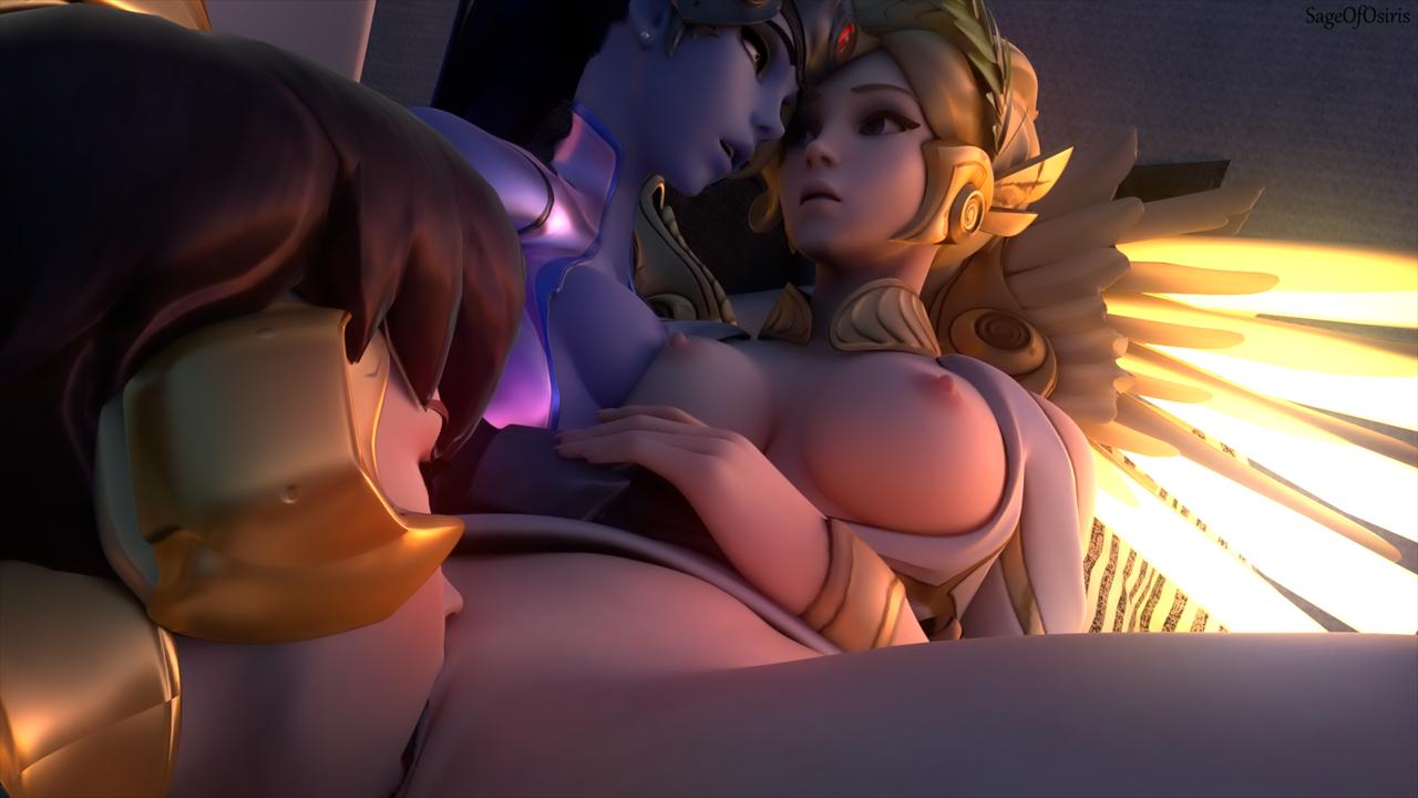 #1735 — Watch image by sageofosiris — mercy, overwatch, widowmaker, d.va, dva | R34Hub