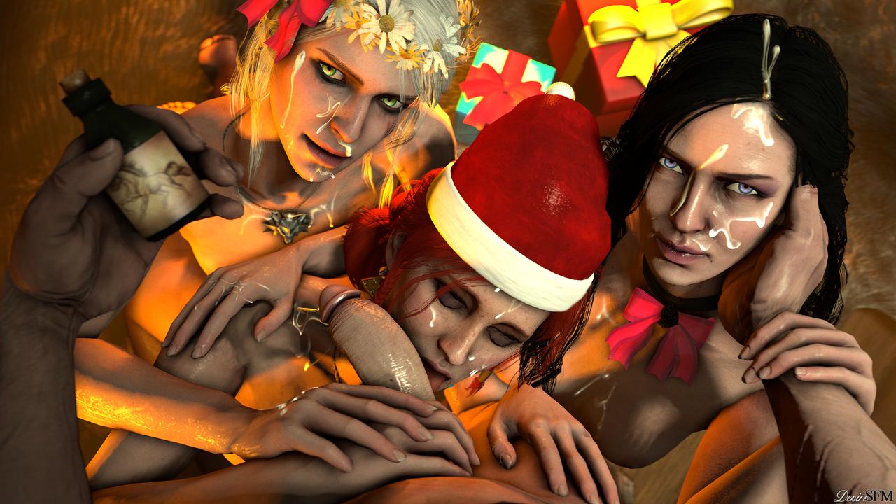 #1497 — Watch image by desiresfm — ciri, yennefer, triss, the witcher 3, triss merigold, yennefer of vengerberg | R34Hub