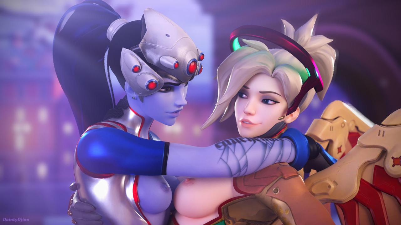 #3789 — Watch image by daintydjinn — mercy, widowmaker, overwatch | R34Hub