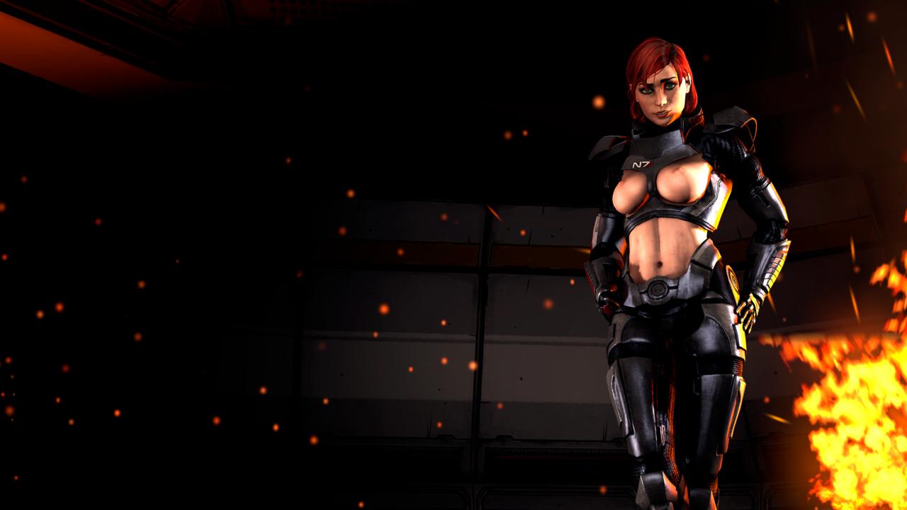 #1571 — Watch image by allmightyyadio — mass effect, femshep, mass effect 2, mass effect 3 | R34Hub